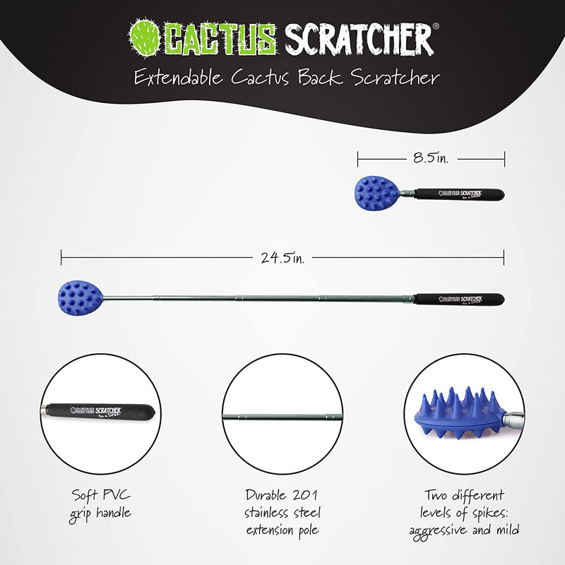 Cactus Scratcher on a Stick